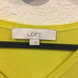 LOFT Sweaters - LOFT v neck lime green sweater LOFT Sweaters - LOFT v neck lime green sweater
